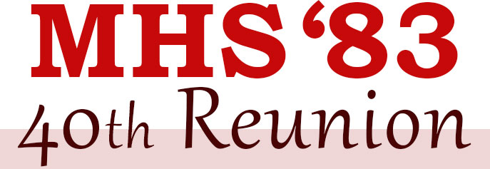 MHS 40th reunion logo